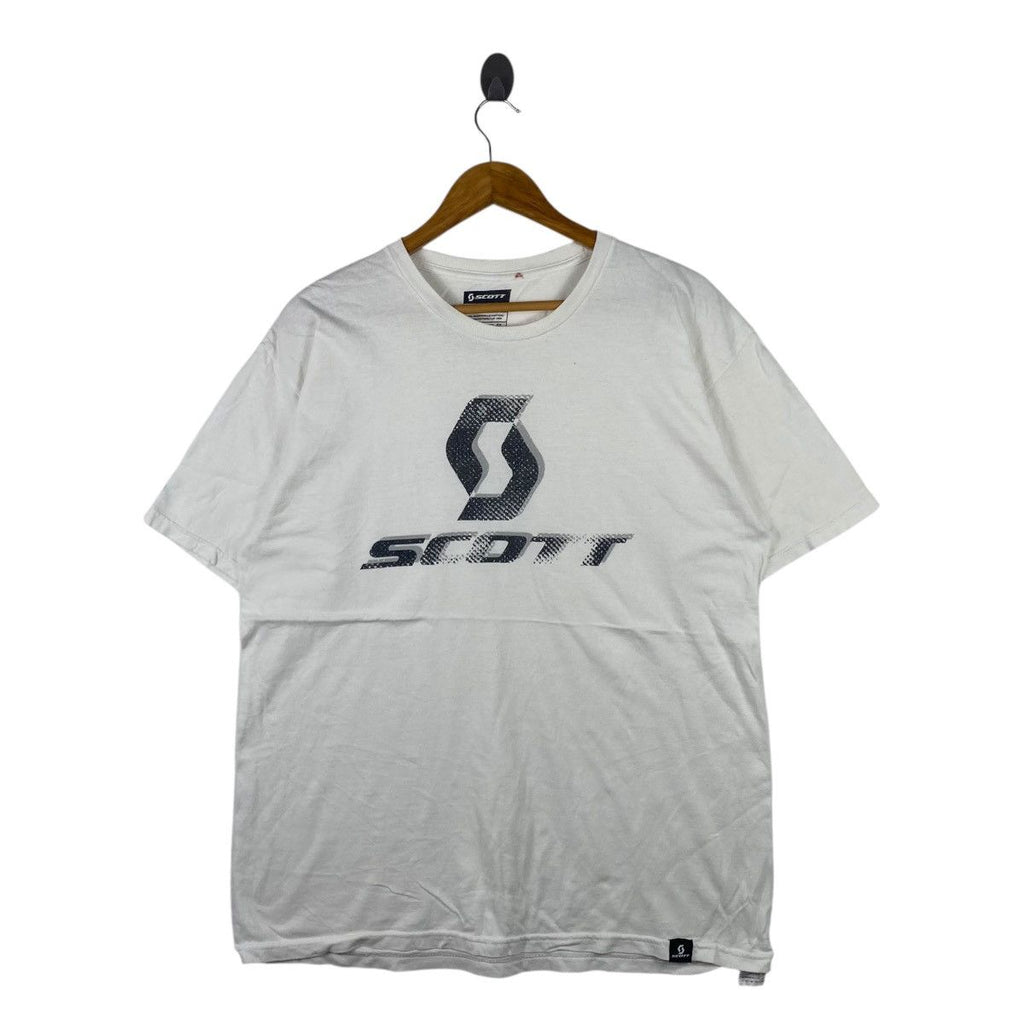 Vintage SCOTT USA Bicycles Winter Equipment Gear Tee Shirt Top Motorsport Equipment