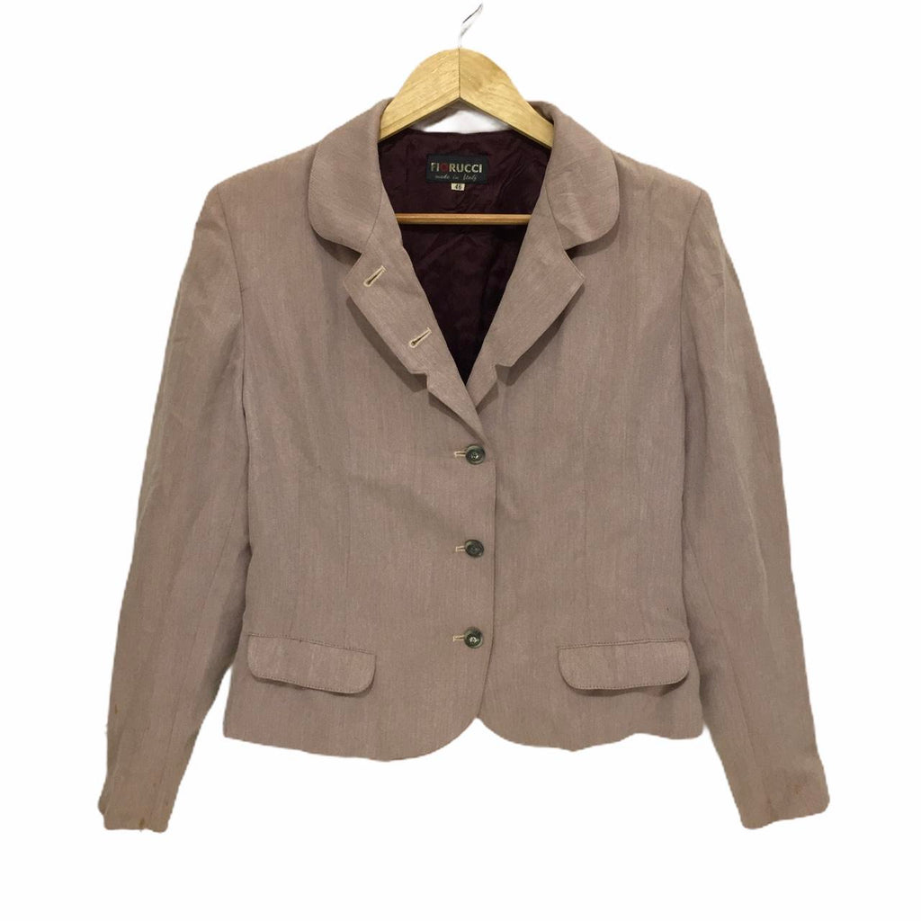 Vintage FIORUCCI Blazer Button Vest Sport Coat Jacket Cardigan