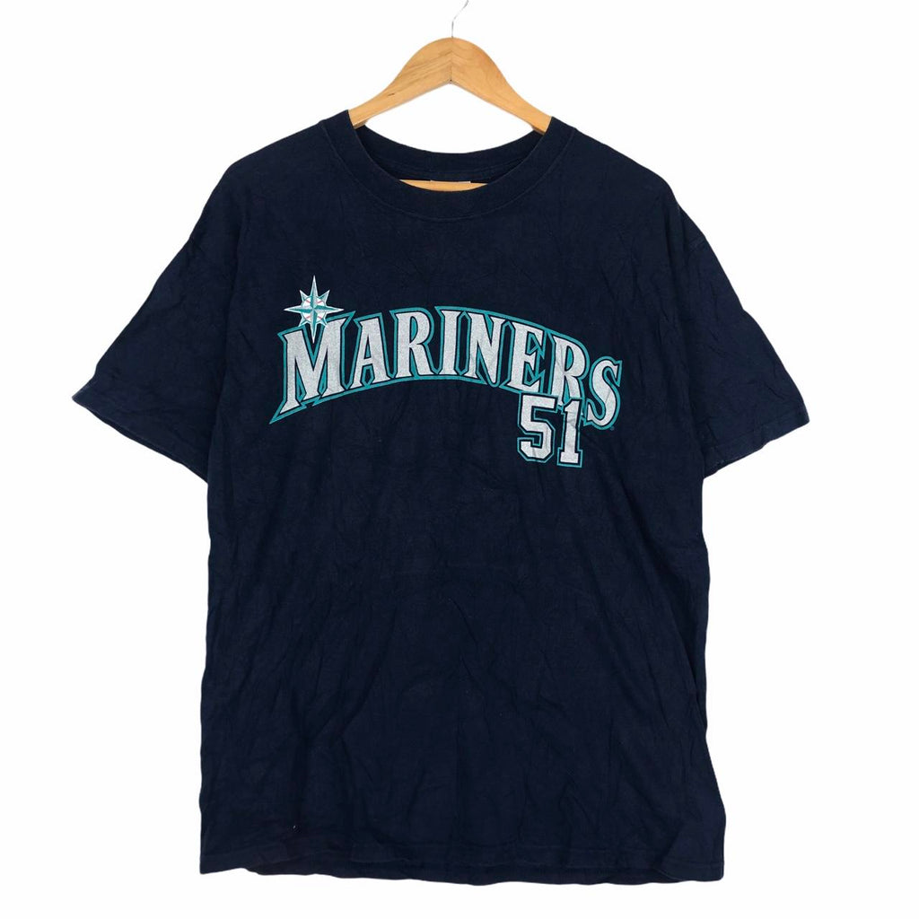 Vintage MARINERS MLB T-Shirt Pullover Sweatshirt Shortsleeve