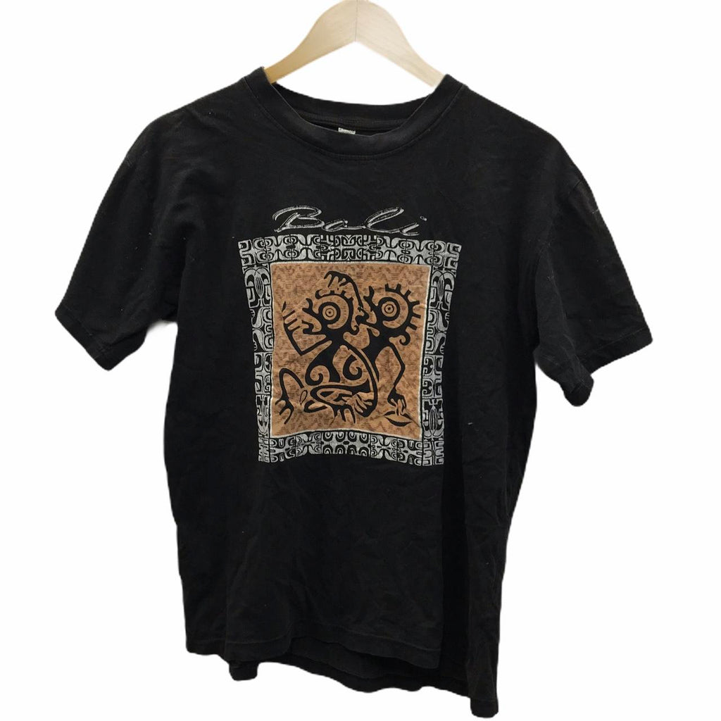 Vintage Bali  T-shirt Logo Sportswear Tee Shirt Black Colour