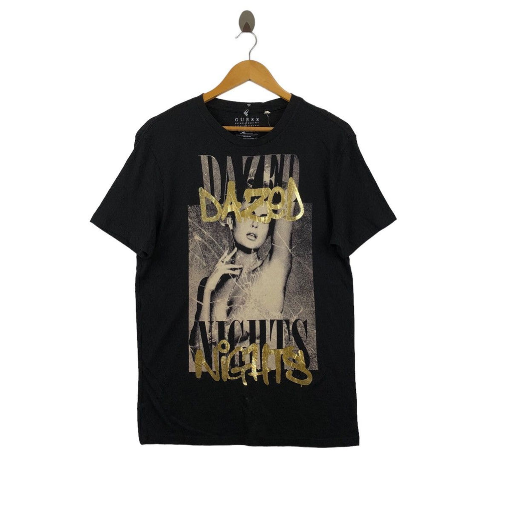 GUESS LOS ANGELES Exclusive Collection Dazed Nights Tee Shirt Top