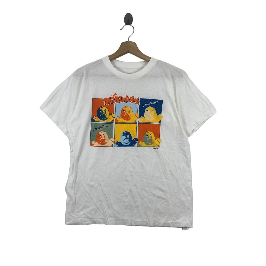 Vintage 80’ WIN CHAN DUCK Japanese Cartoon Tee Shirt Top Nippon Character
