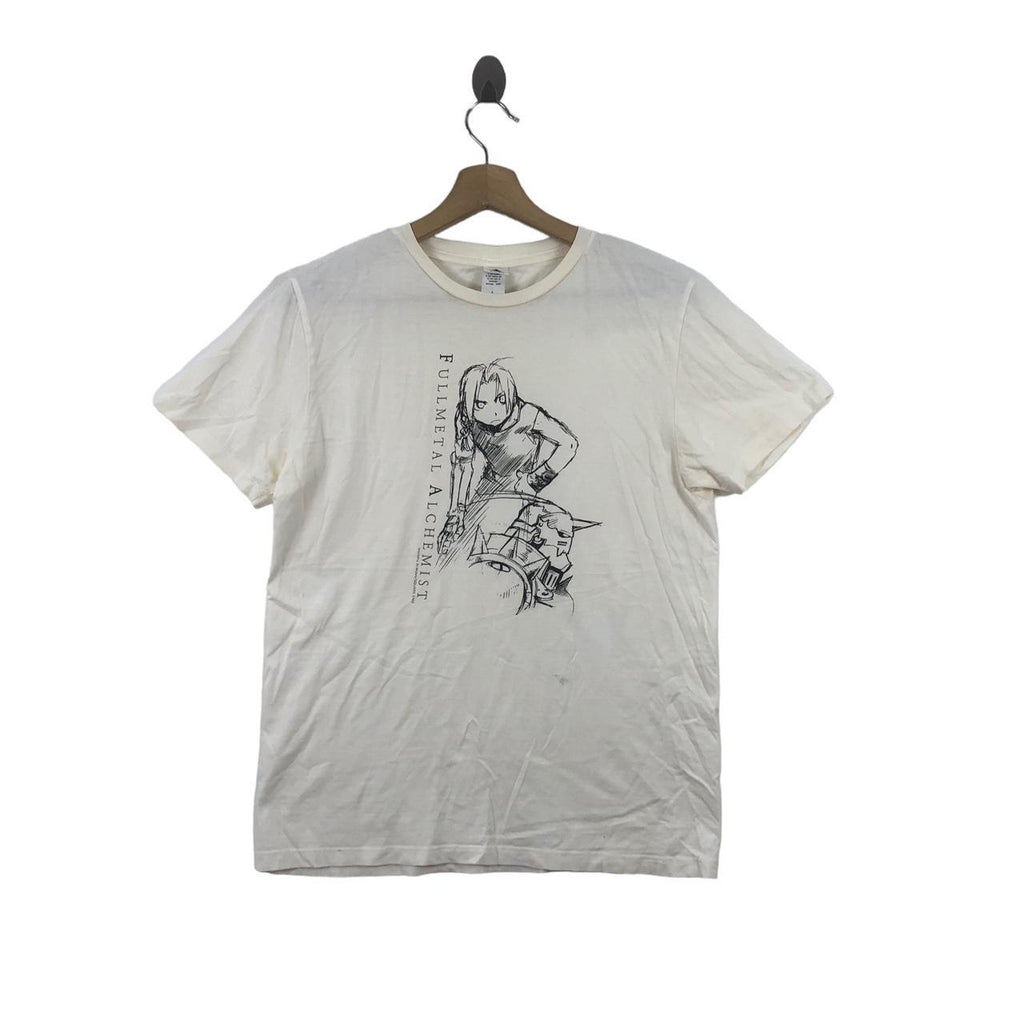Vintage ANIME FULLMETAL ALCHEMIST Tee Shirt Top Hiromu Arakawa Manga