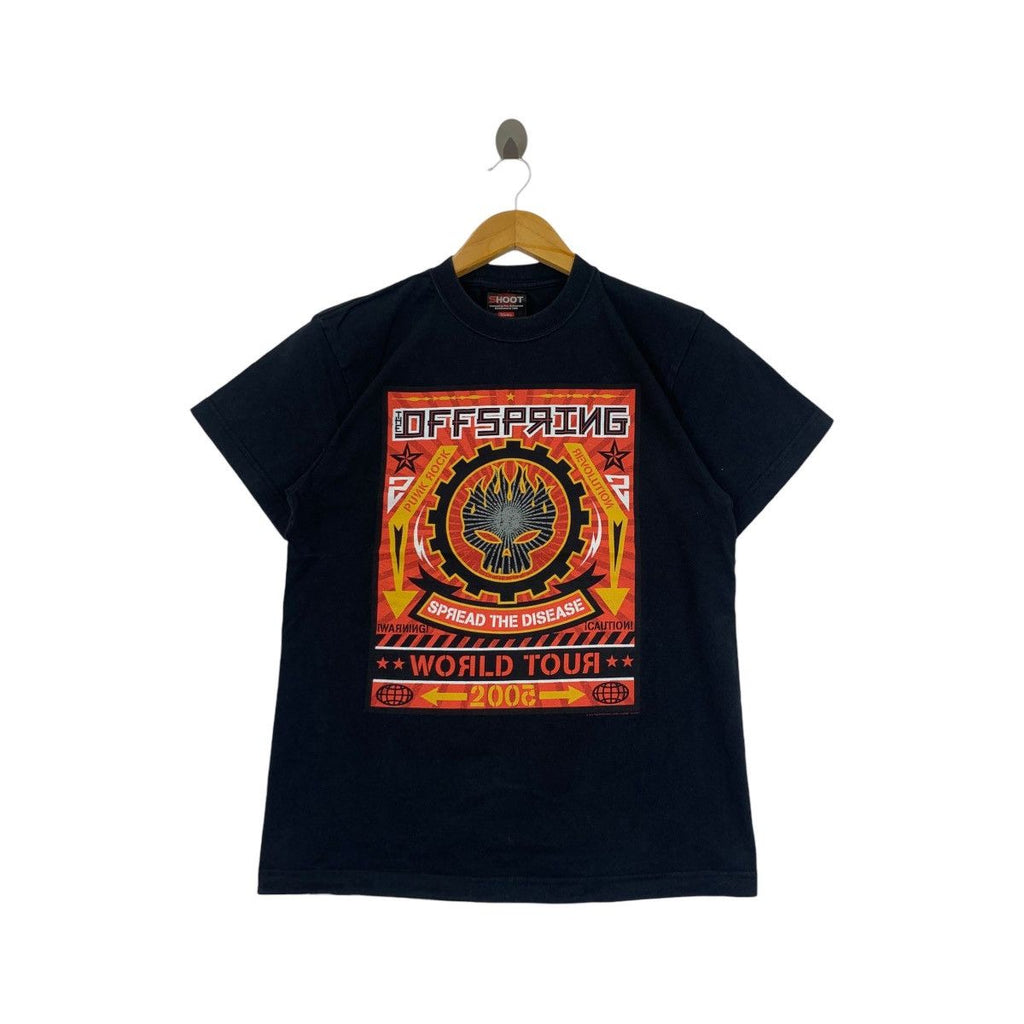 Vintage OFFSPRING PUNK ROCK 2005 Spread The Disease Tee Shirt Top Japan Tour