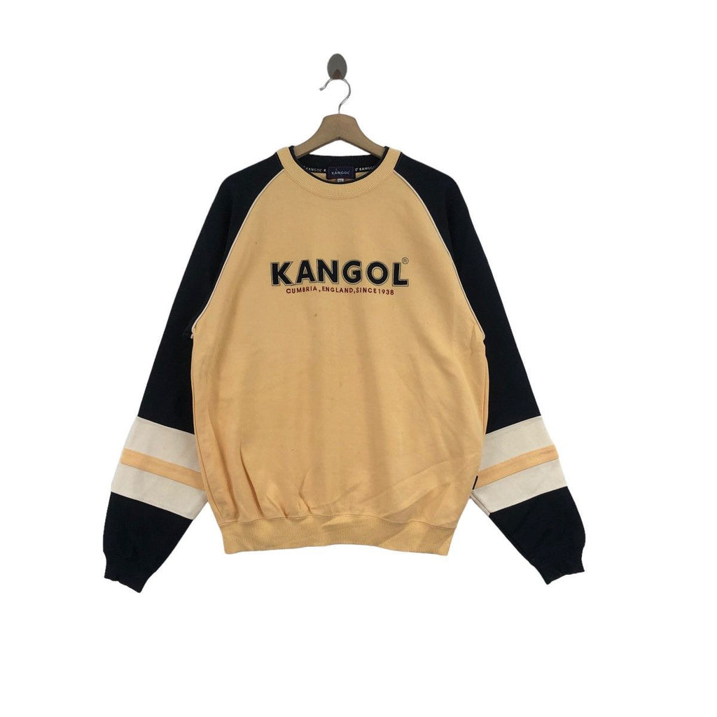 Vintage KANGOL CUMBRIA ENGLAND Center Logo Sweatshirt Crewneck Sweater Pullover Jumper