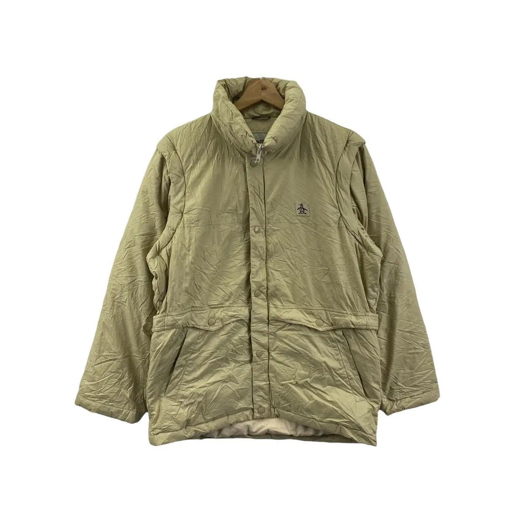 Vintage GRAND SLAM MUSINGWEAR Puffer Jacket Tennis Winter Coat Hoodie Windbreaker