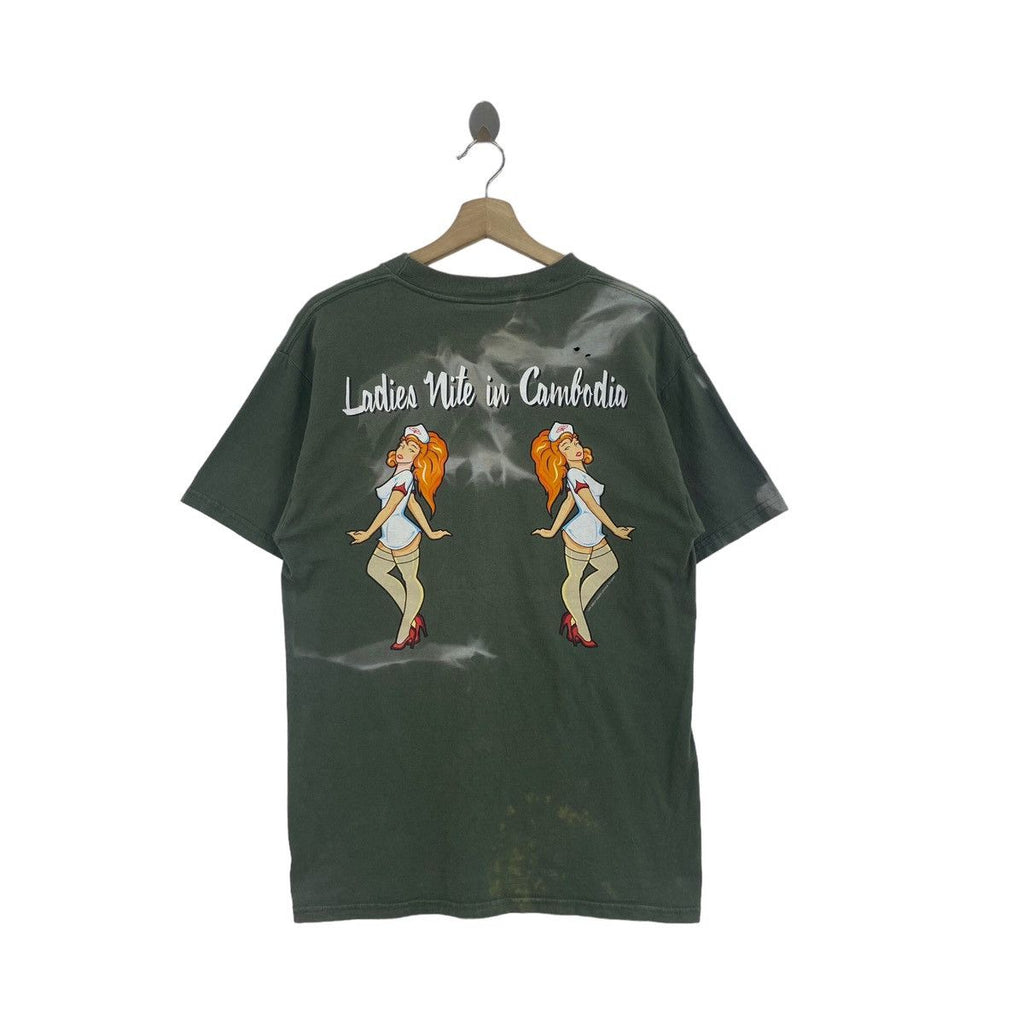 Vtg 1998 LIMP BIZKIT Ladies Night In Colombia Tour Rap Tee Shirt Three Dollar Bill Nu Metal Album Hip Hop