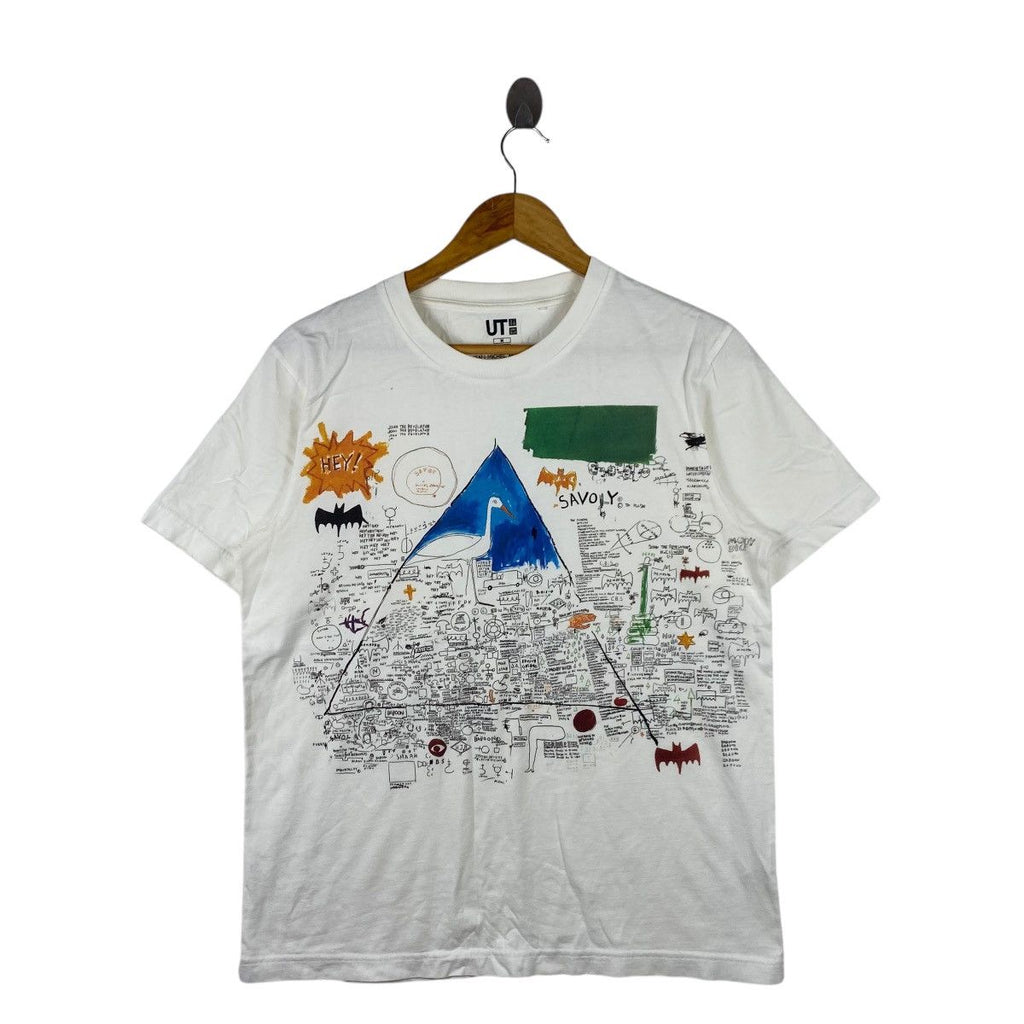 JEAN MICHEL BASQUIAT x UNIQLO 1987 Untitled Tee Shirt Top Pop Art Painting
