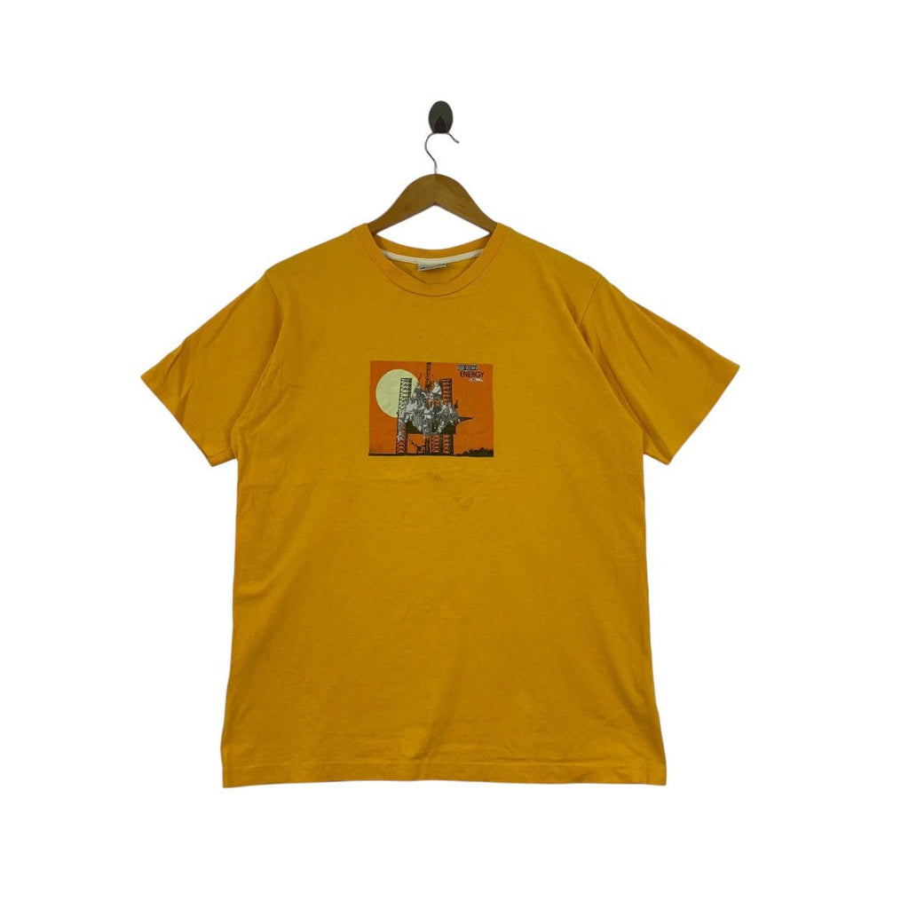 Vintage 90’ VOLCOM SKATEBOARD Big Youth Energy Tee Shirt Top Single Needle Stitches