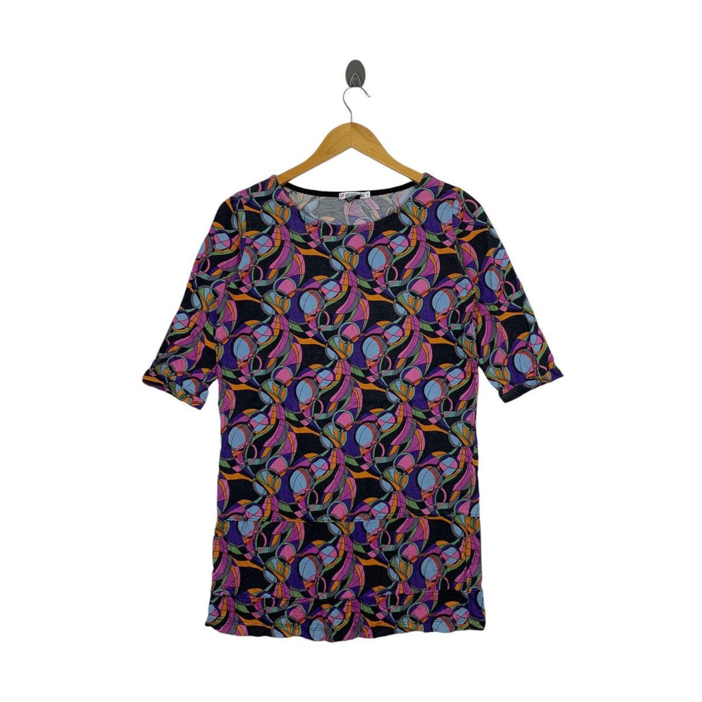 UNIQLO x IWAYA DESIGN TEAM Sony Creative Product Blouse Tee Shirt Top Over Print