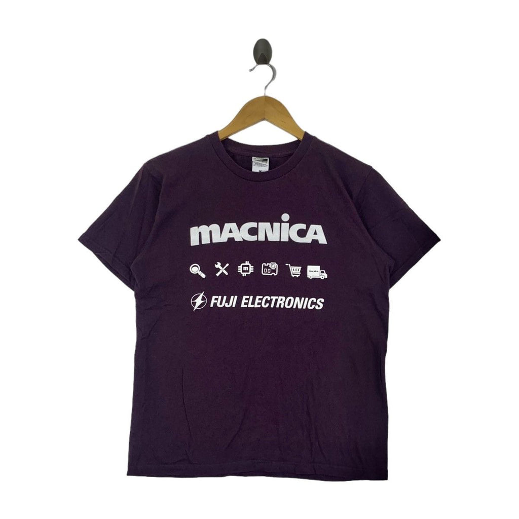 Vintage MACNICA FUJI ELECTRONICS Tee Shirt Top Engineering