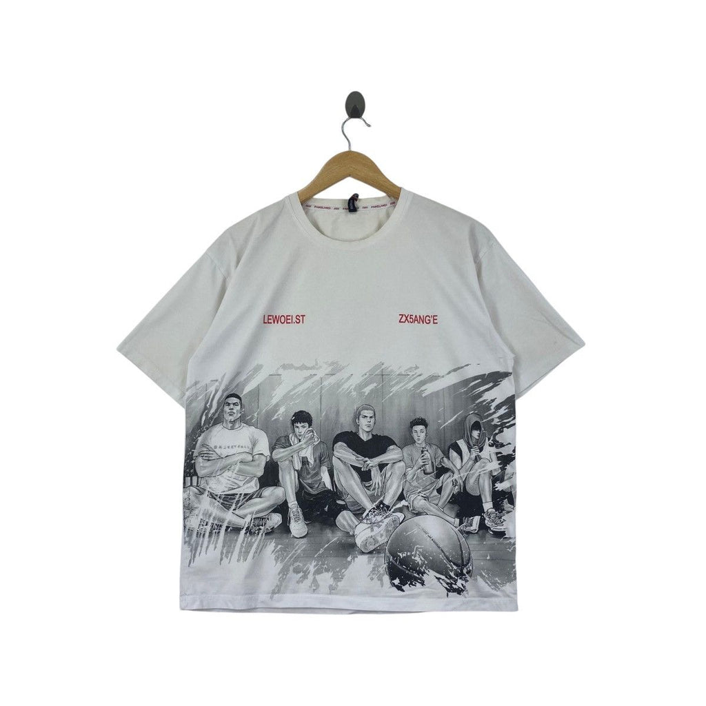 SLAM DUNK SHOHOKU Team Takehiko Inoue Manga Tee Shirt Top Movie The First