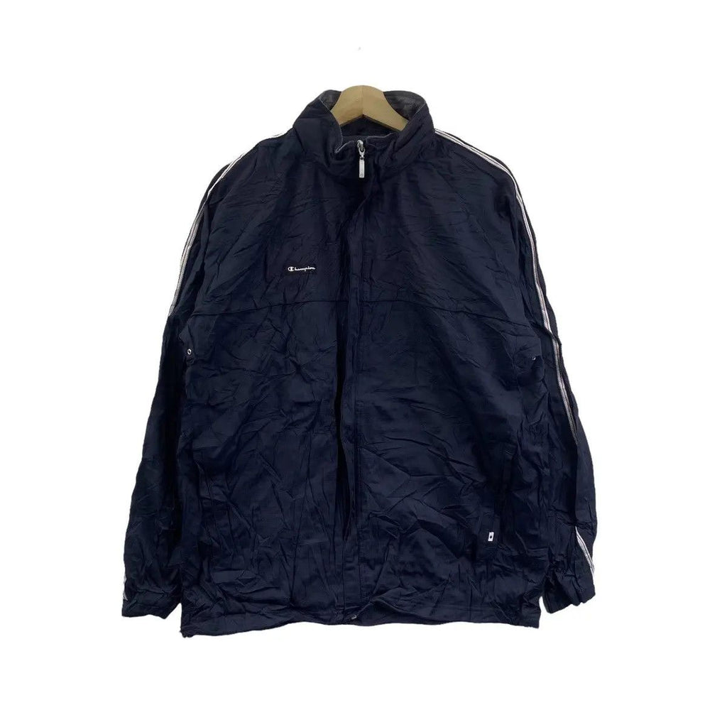 Vintage CHAMPION ATHLETIC JASPO Minimalist Jacket Parka Sweater Windbreaker