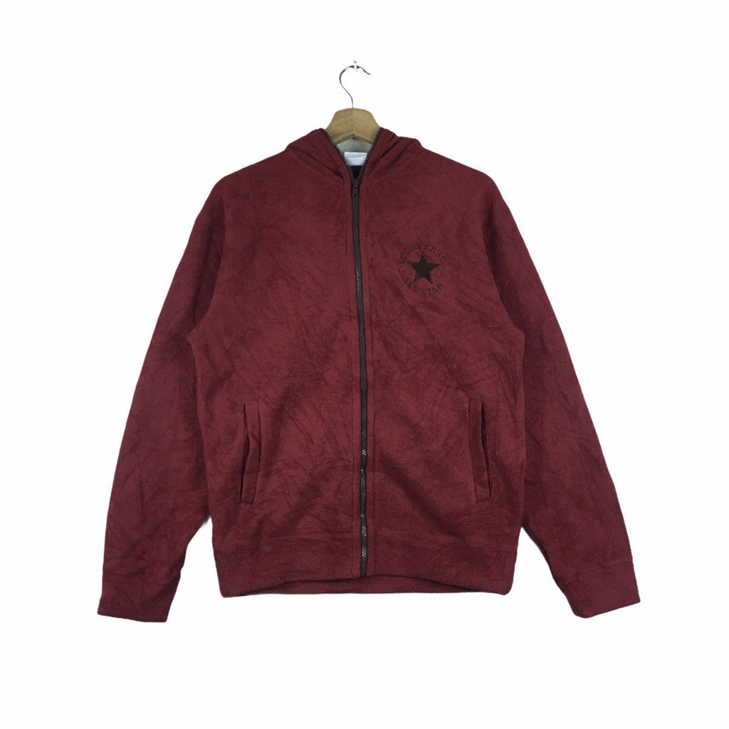 CONVERSE ALL STAR Chuck Taylor Fleece Hoodie Zipper Sweater Windbreaker