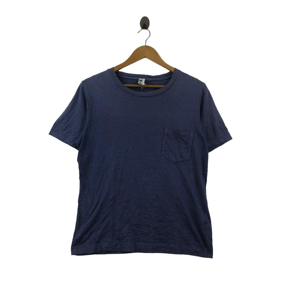 Vintage MARGARET HOWELL LONDON MHL Pure Indigo Tee Shirt Natural Dye