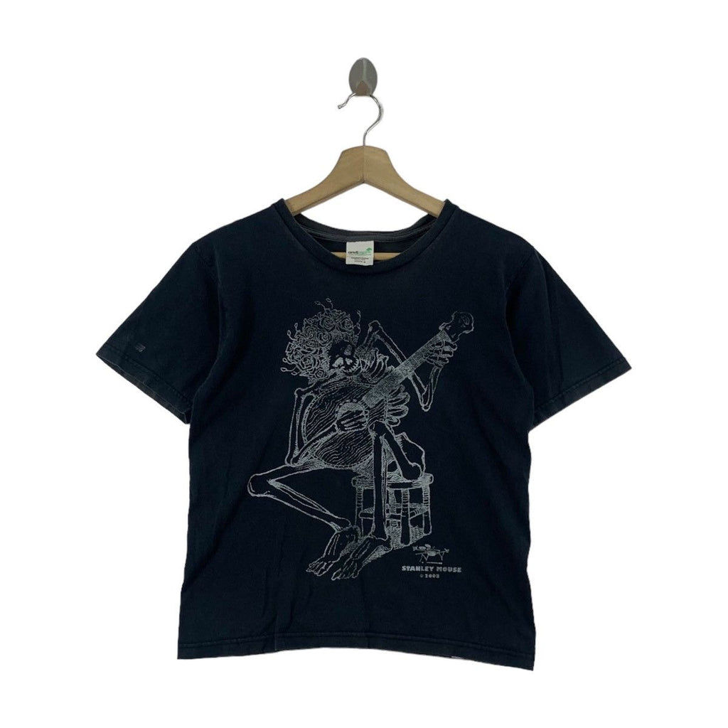 STANLEY MOUSE GRATEFUL DEAD Artist Tee Shirt Fuji Rock Illustration Top Painting