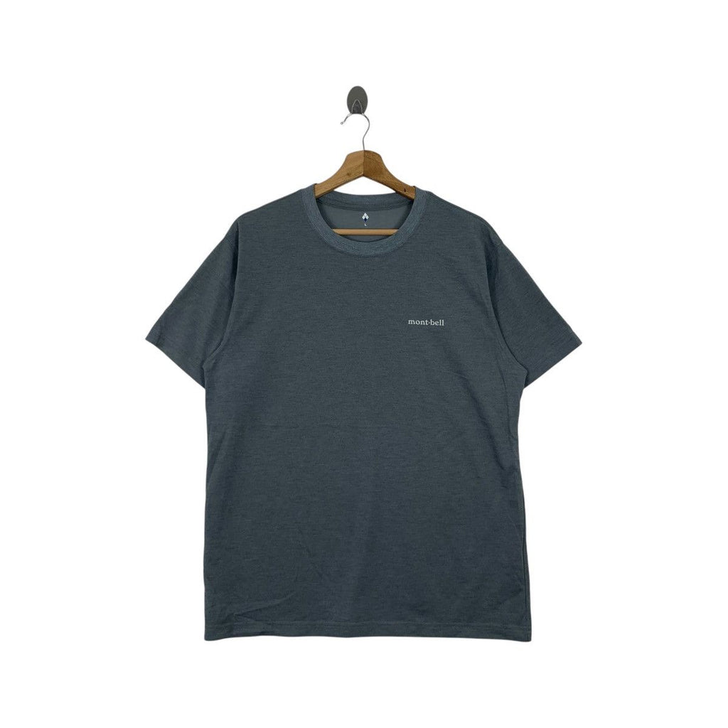 MONTBELL OUTDOOR JAPAN Store Collection Plain Tee Shirt Top Minimalist Design
