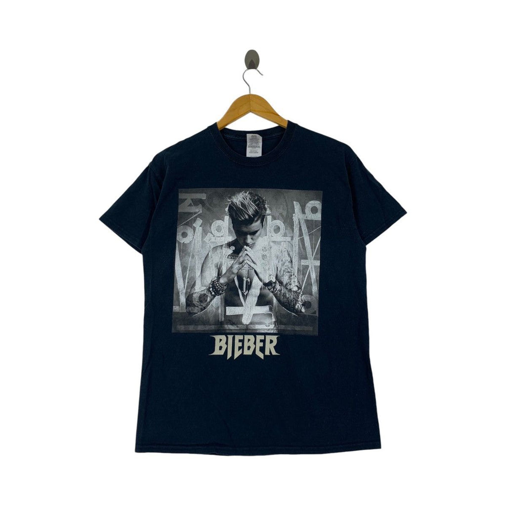 JUSTIN BIEBER PURPOSE Tour 2016 Promo Album Tee Shirt Top Live Concert