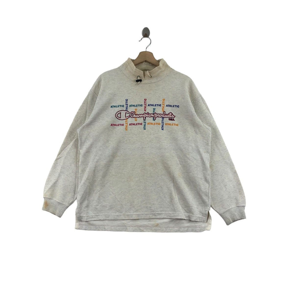Vintage 90’ CHAMPION PRODUCTS Embroidered Sweatshirt Sweater Pullover Jumper
