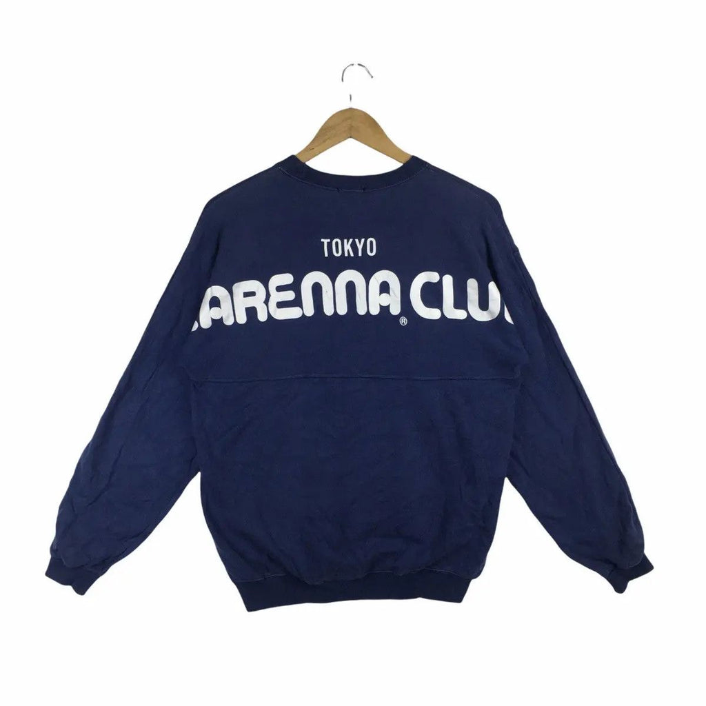 Vintage CARENNA CLUB TOKYO Crewneck Sweater Sweatshirt Pullover Harajuku Scene