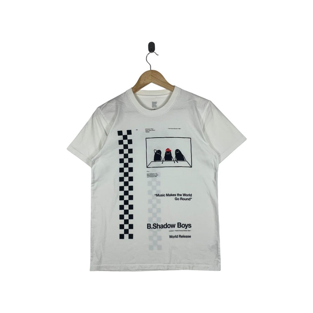 B. SHADOW BOYS Rap Hip Hop World Famous Graniph Tee Shirt Top Art For Everyday