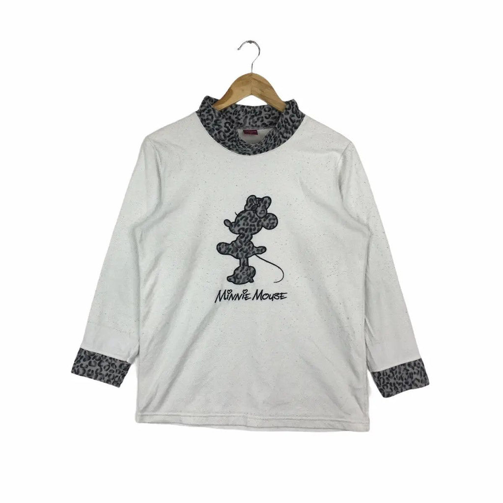 DISNEY MINNIE MOUSE MICKEY Camouflage Cartoon Anime Sweater Pullover Sweatshirt