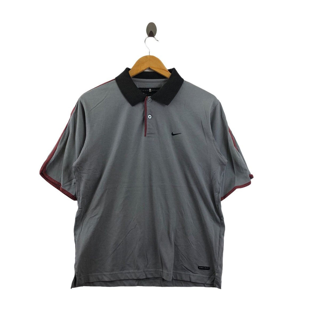 Vintage NIKE TIGER WOODS Golf Collection Polo Tee Shirt Collaboration Athlete