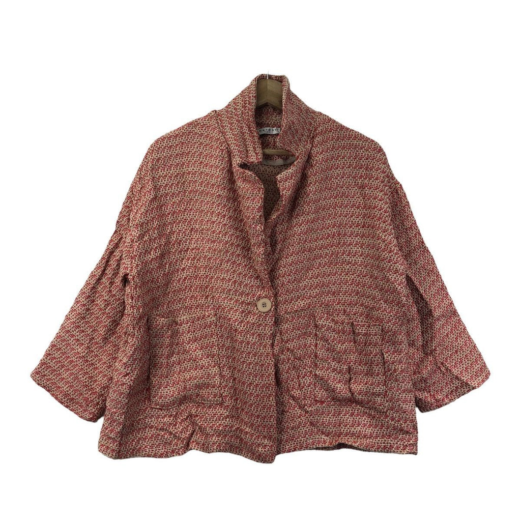 Vintage MARGOT PARIS Made In France Knitwear Jacket Cardigan Blouse Coat