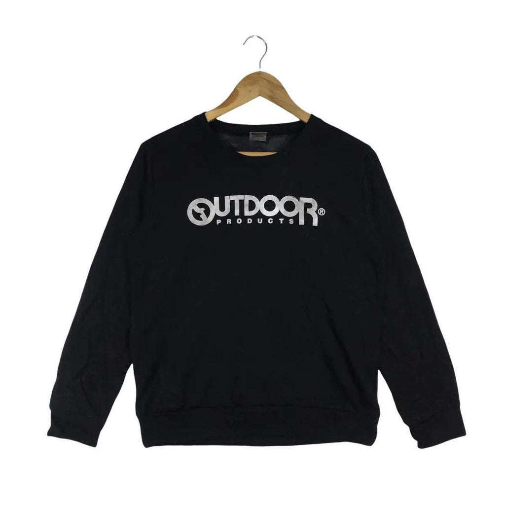 OUTDOOR PRODUCTS Spell Out Crewneck Sweater Sweatshirt Pullover
