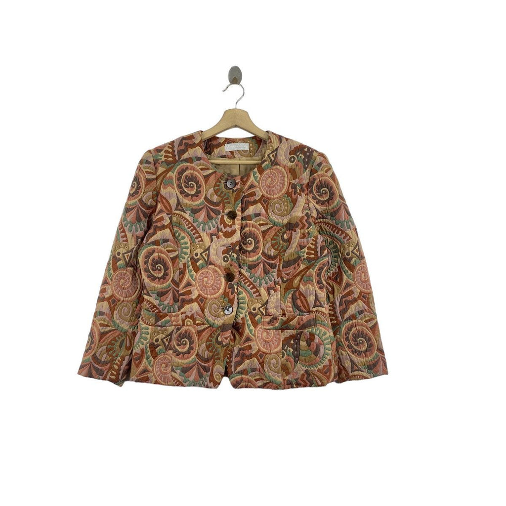 Vintage SONYA MILAN ITALY Designer Picasso Artwork Coat Jacket