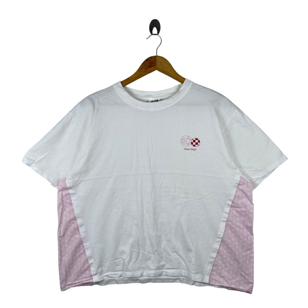 KIMETSU NO YAIBA x GU Demon Slayer Anime Baggy Tee Shirt Top Manga Koyoharu Gotouge