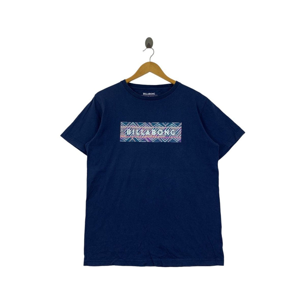 BILLABONG NATIVE AZTEC Navajo Box Logo Tee Shirt Top Regular Fit