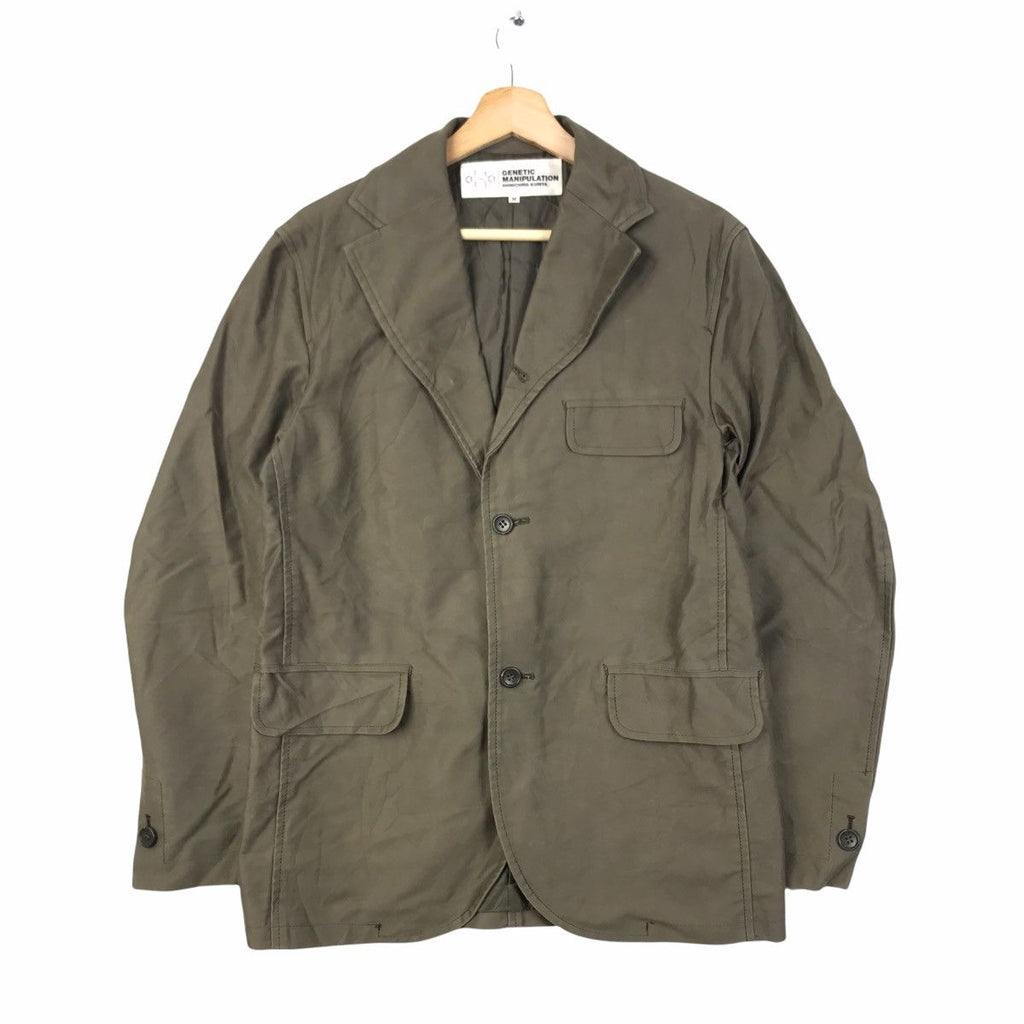 SHINICHIRO KURIYA Genetic Manipulation Chore Jacket Worker Denim Jeans Coat