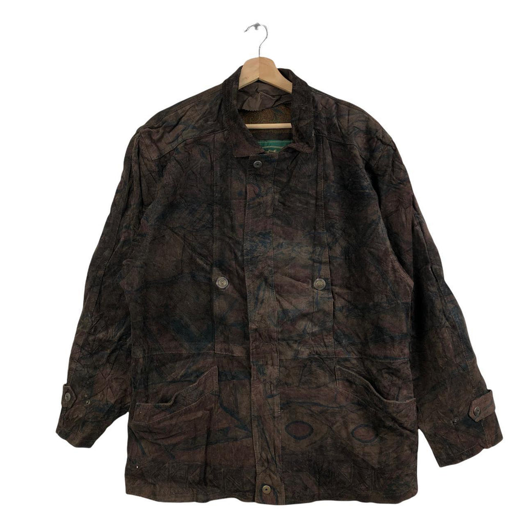Vtg BORGO ARTIERI Jacket Trench Coat Parka Peacoat Chore Windbreaker