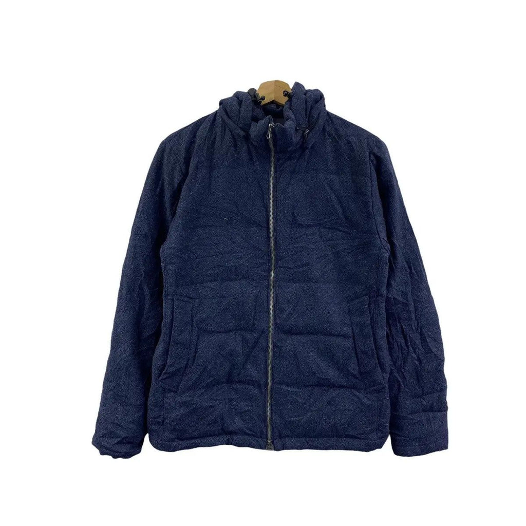 Vintage UNITED ARROWS JAPAN A Day Life Puffer Jacket Hoodie Coat Windbreaker