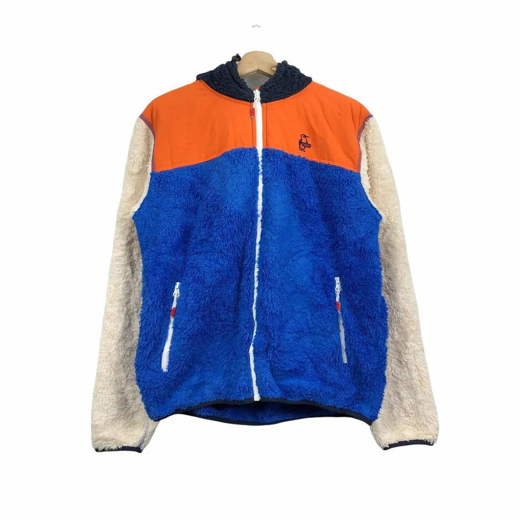 CHUMS UTAH Outdoor Sherpa Deep Pile Fleece Jacket Windbreaker Hello Wear