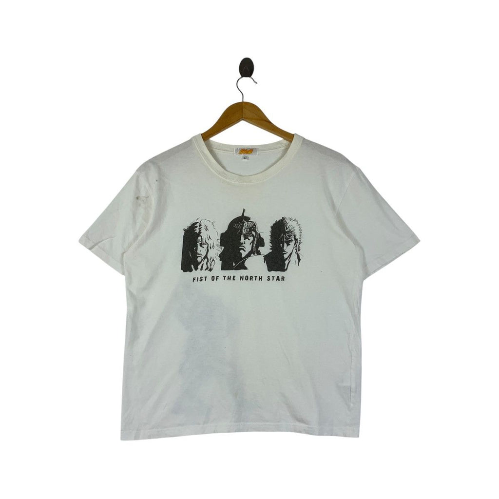 Vintage HOKUTO NO KEN Fist Of The North Star Tee Shirt Top Anime Manga Movie