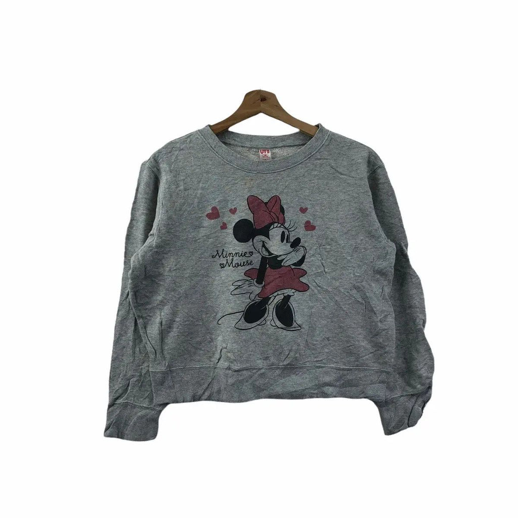 UNIQLO x MINNIE MOUSE CARTOON Sweatshirt Pullover Jumper Sweater