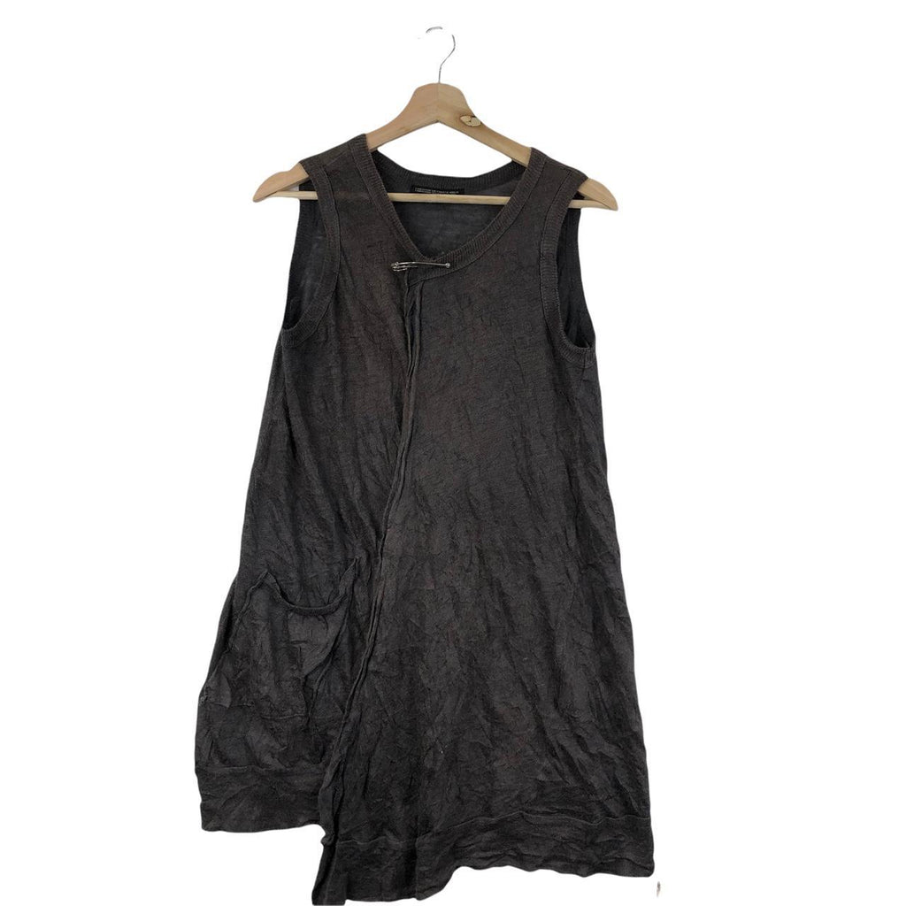 Vintage YOHJI YAMAMOTO Y’S Japan Minimalist Design Dress Cape Jacket Blouse Shirt