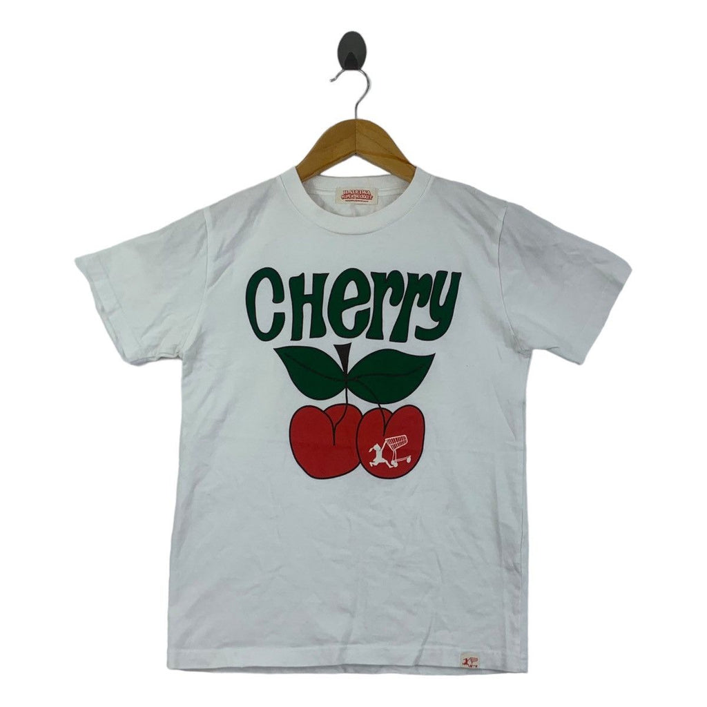 HALEIWA SUPER MARKET Hawaii Cherry Tee Shirt Top Beach Summer