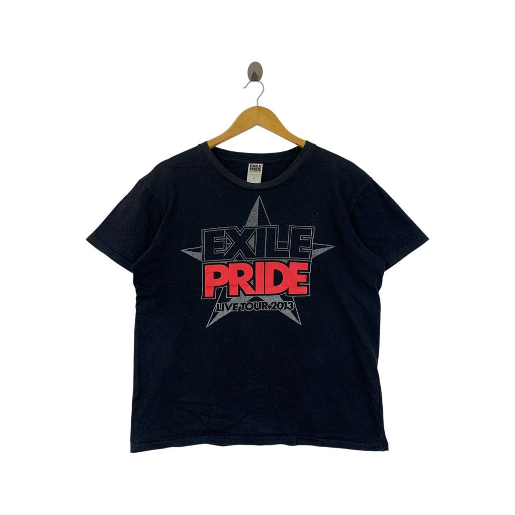 EXILE PRIDE 2013 Live Tour Tribe Konna Sekai Ai Suru Tee Shirt Top J Pop Boy Band