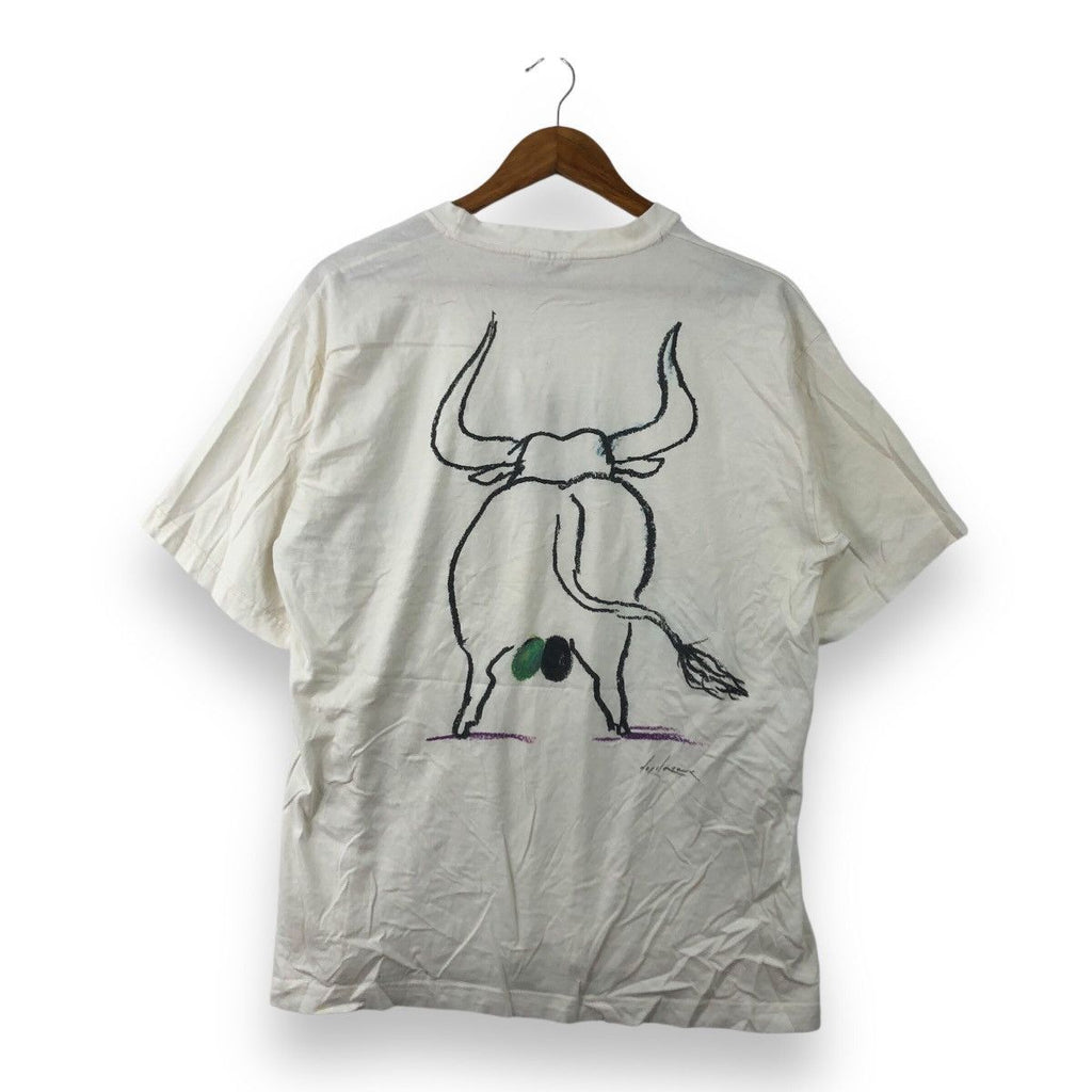 Vintage NIMES LA VILLE DE L’OLIVIER French Tee Shirt Top Chef Culture