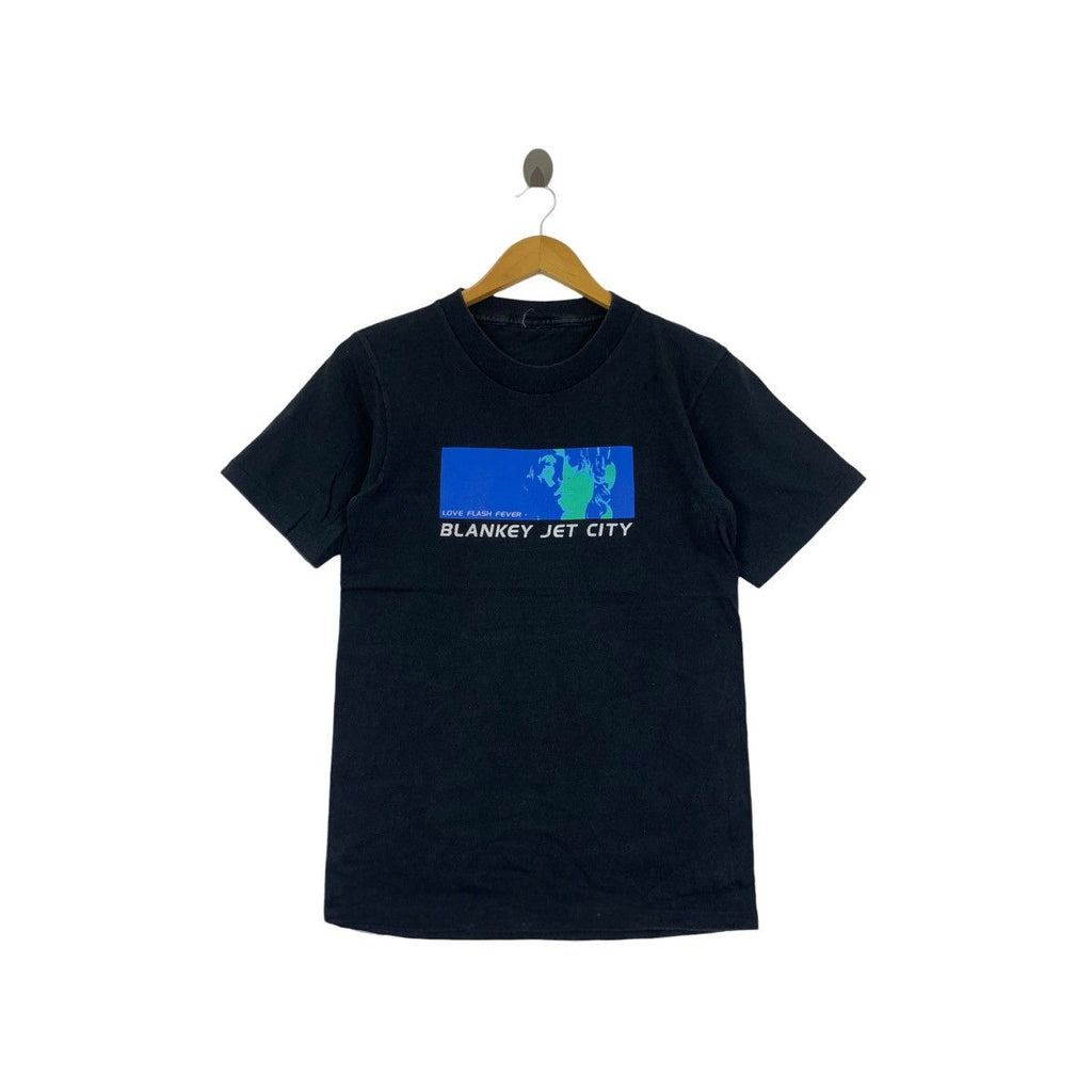 Vintage 1997 BLANKEYJET CITY Love Flash Fever Album Tee Shirt Top Japan Rock Band
