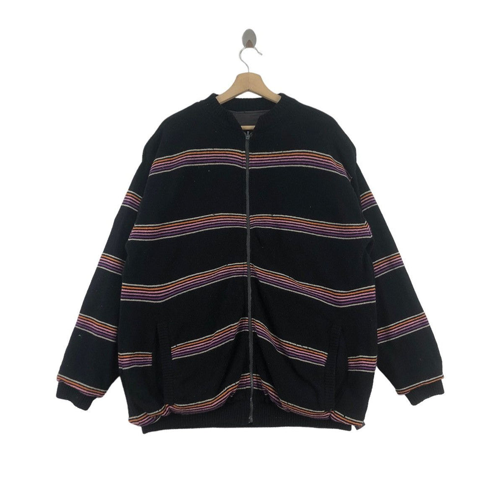 Vintage KOOGA DESIGN United Kingdom Reversible Fleece Jacket Windbreaker Parka