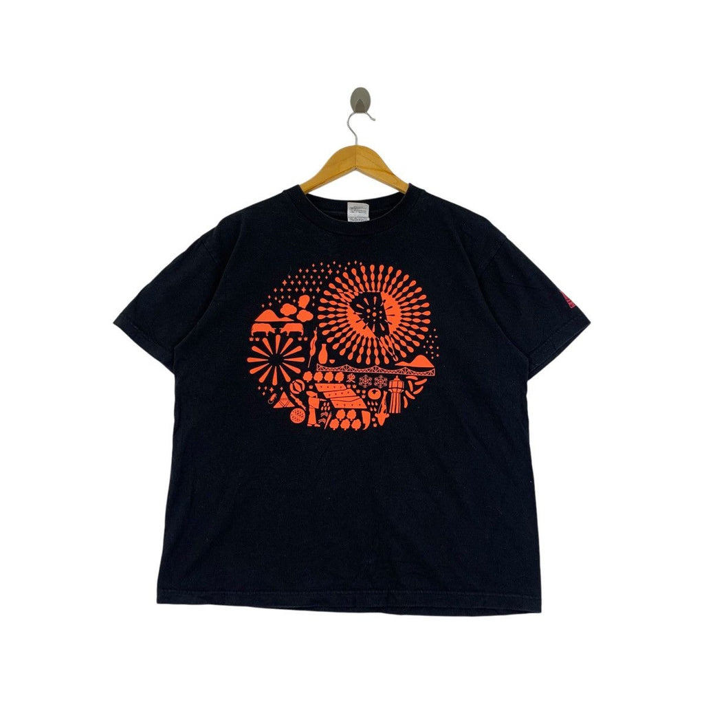 JAPAN TRADITIONAL Nagaoka Fireworks Festival Tee Shirt Top Nagano Cultural Event