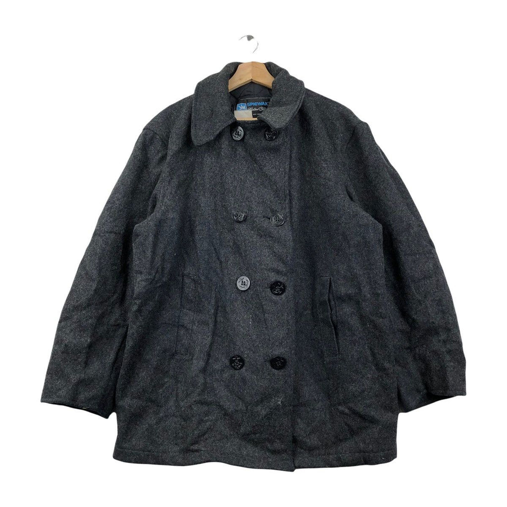 Vintage SPIEWAK & SONS New York Golden Fleece Collection Double Breasted Peacoat Heavy Jacket Parka