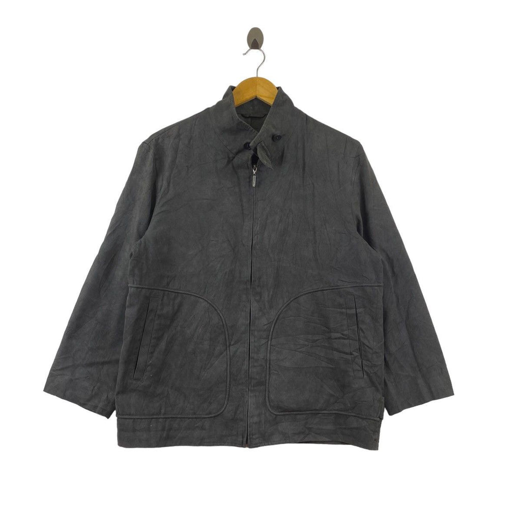 Vintage 90’ CERRUTI 1881 SHAPES Collection Trench Coat Jacket Windbreaker