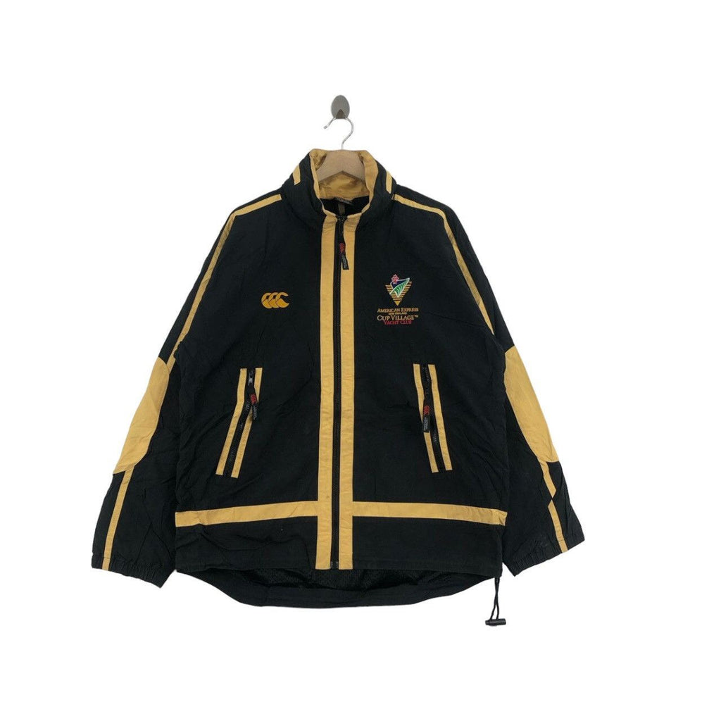 Vintage CANTERBURY NEW ZEALAND Cup Village Rugby Jacket Windbreaker Outdoor
