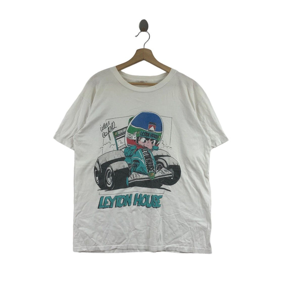 Vintage 1991 IVAN CAPELLI LEYTON HOUSE Formula 1 Tee Shirt Racing Team Championship