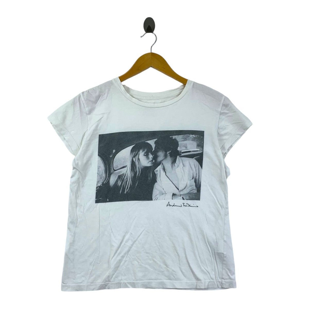 PHOTOFOLIO ANDREW BIRKIN Jane &amp; Serge Tee Shirt Top A Family Album Deuxieme Classe